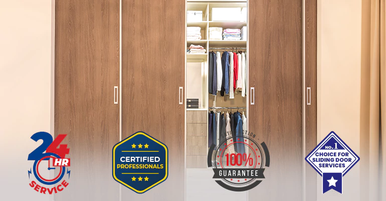 Sliding Closet Door Track & Hardware Installation Miami Gardens